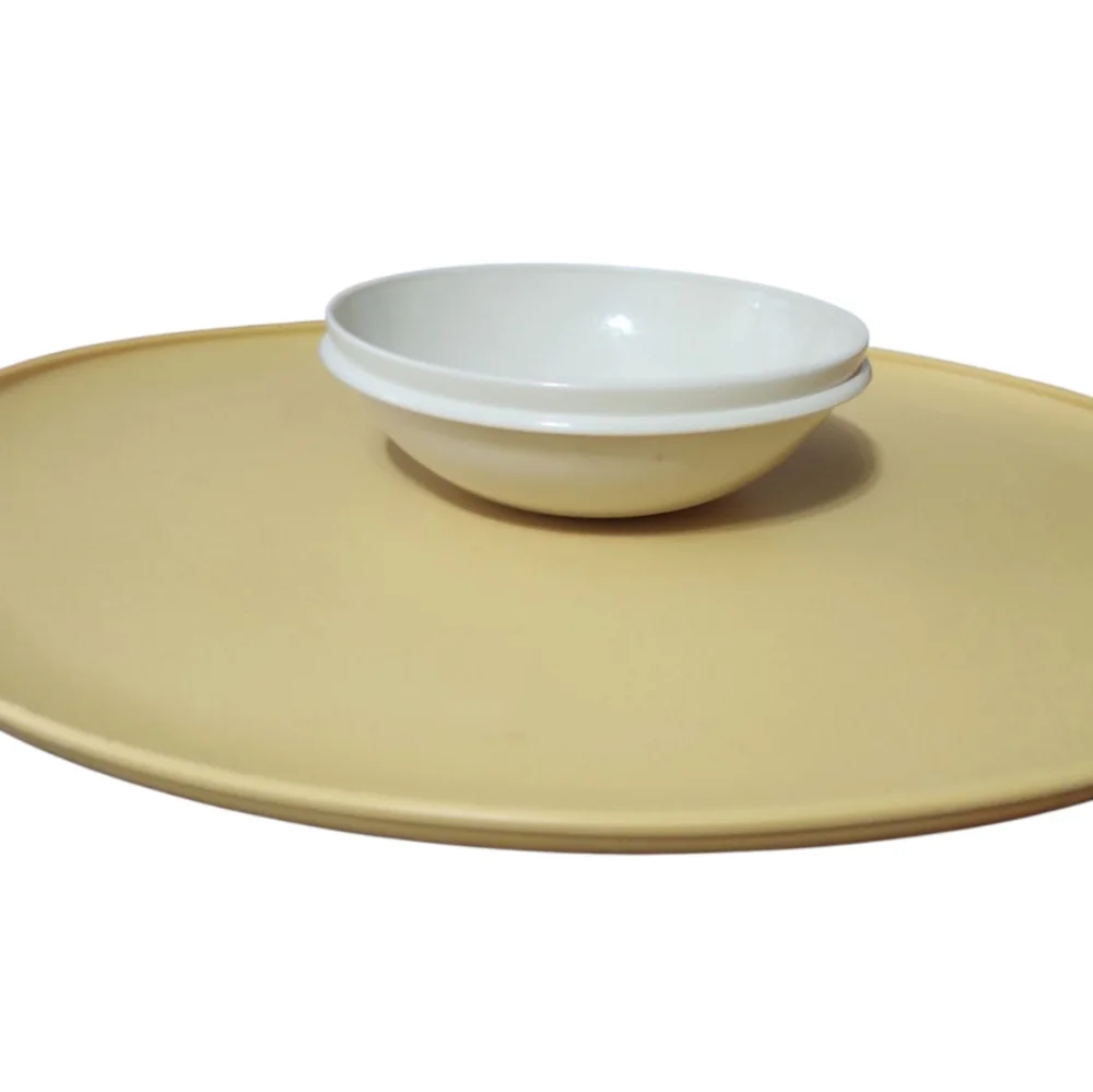 Vintage Tupperware Veggies, Chips,‎ & Dip Serving Tray
